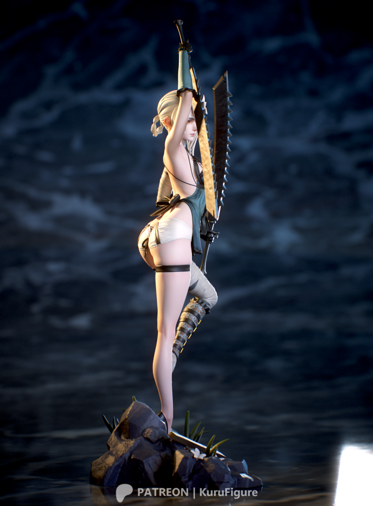 Kainé - Nier - STL Files - STL Forge