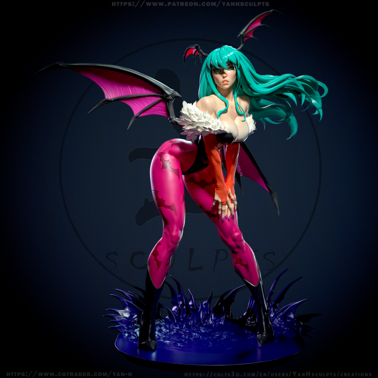 Morrigan cuerpo completo