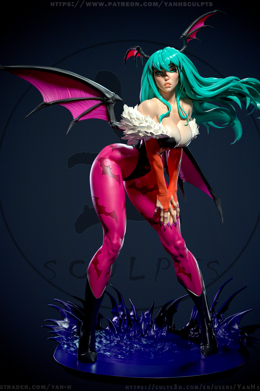 Morrigan cuerpo completo