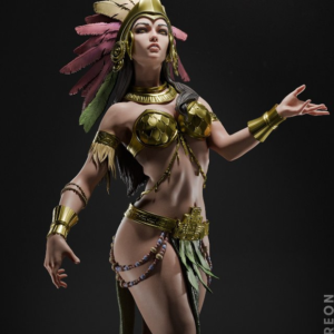 Diosa Azteca cuerpo casi completo