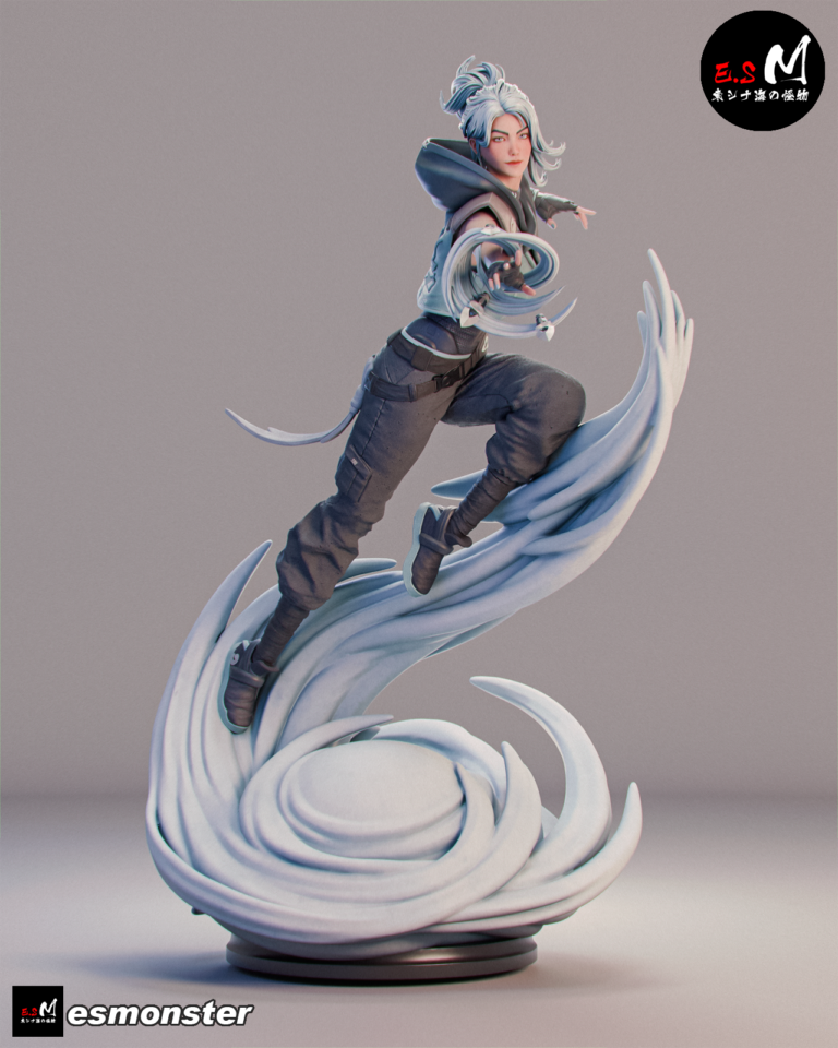 Jett - Valorant - STL Files - STL Forge