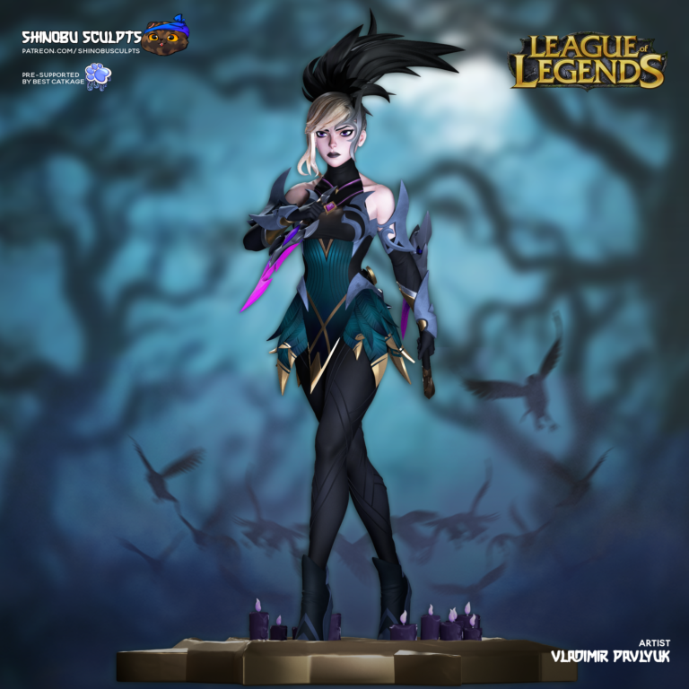Akali Aquelarre - League of Legends - STL Files