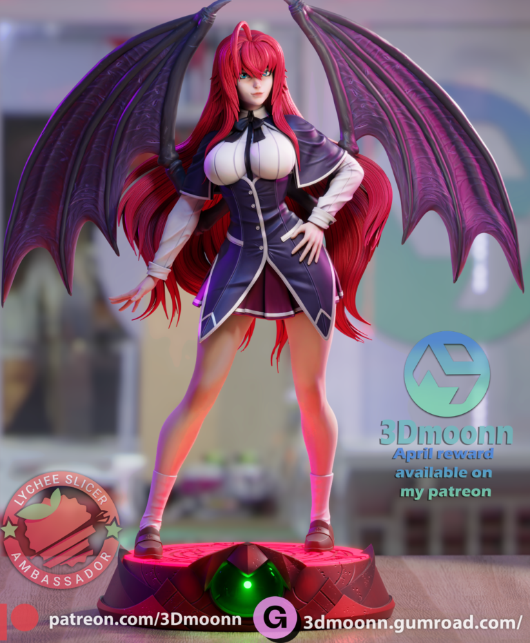 Rias + NSFW + Busto - High School DxD - STL Files