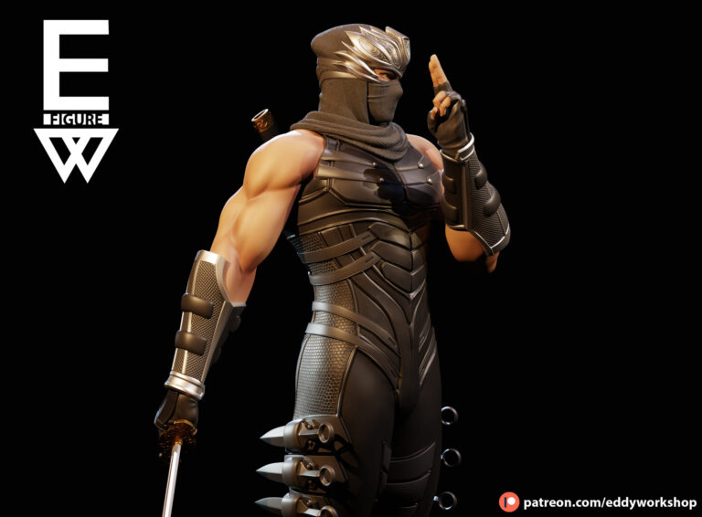 Ryu Hayabusa - Ninja Gaiden - STL Files