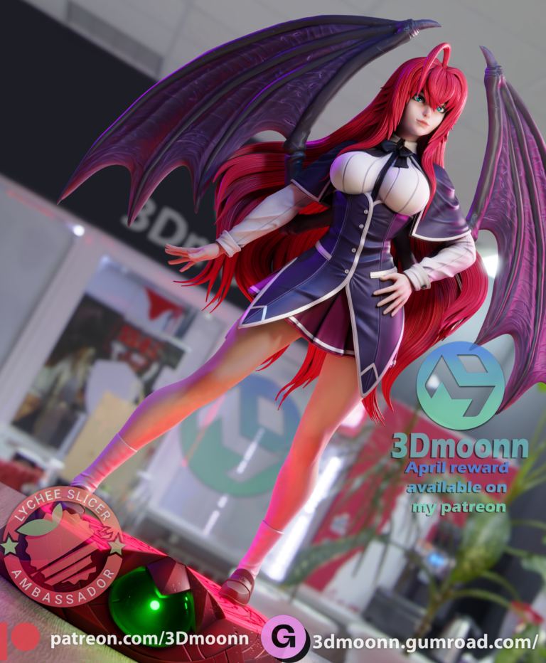 Rias + NSFW + Busto - High School DxD - STL Files