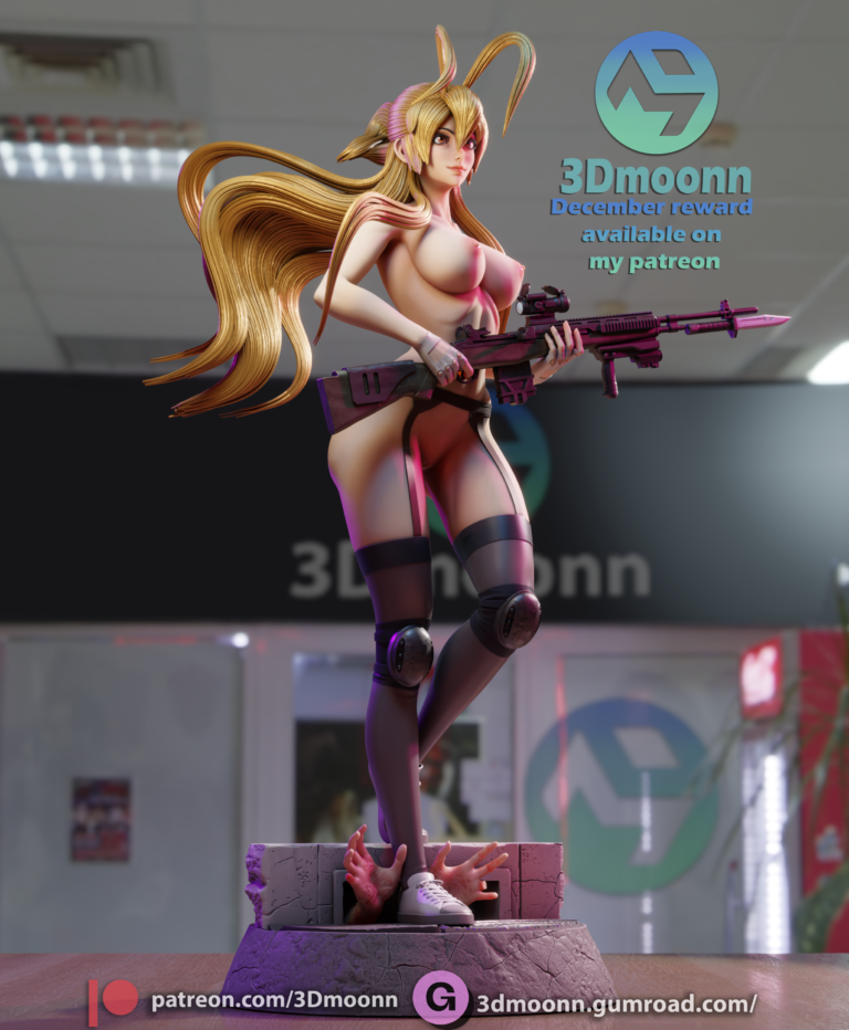 Rei Miyamoto + NSFW - Highschool of the Dead - STL Files