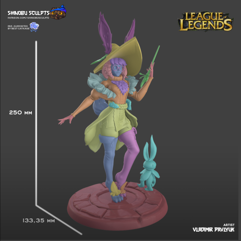 Aurora - League of Legends - STL Files - STL Forge