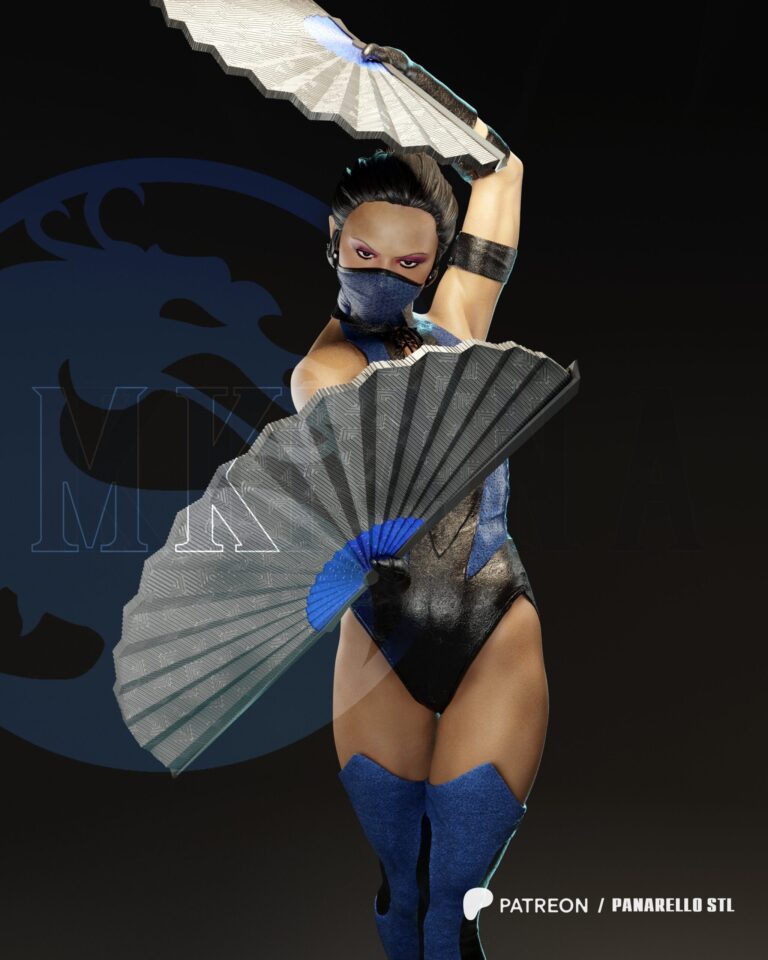 Kitana - Mortal Kombat - STL Files