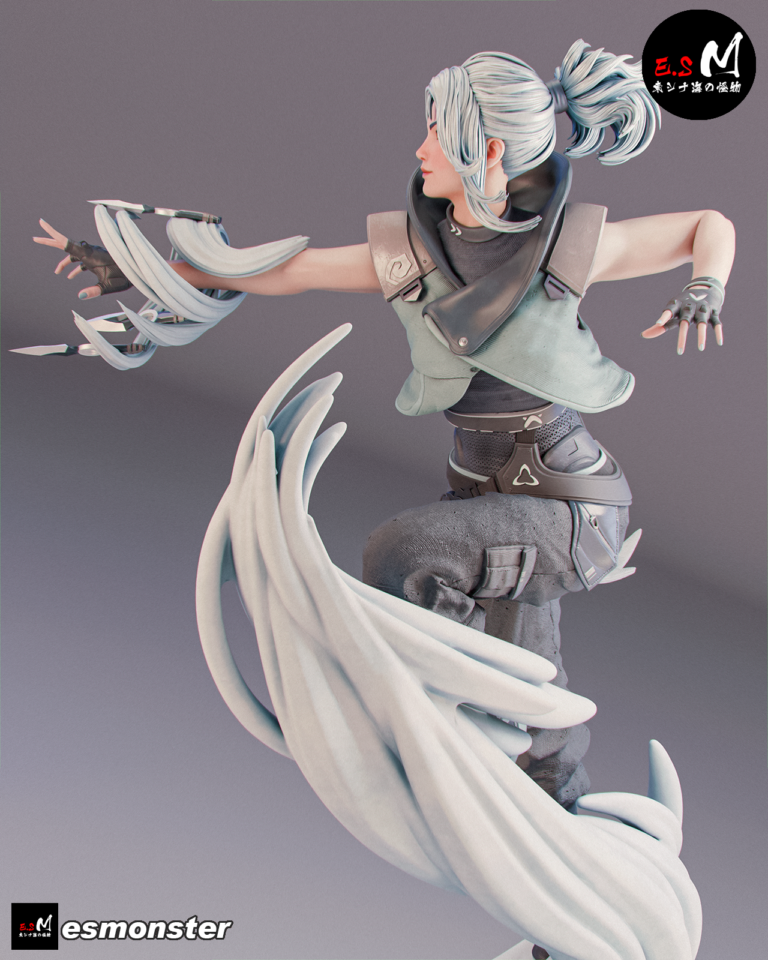 Jett - Valorant - STL Files - STL Forge