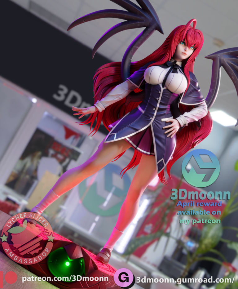 Rias + NSFW + Busto - High School DxD - STL Files