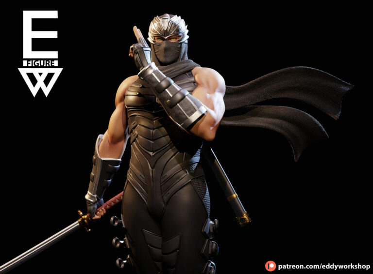 Ryu Hayabusa - Ninja Gaiden - STL Files