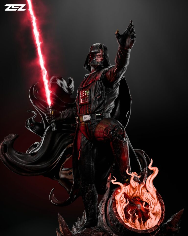 Darth Vader + Busto - Star Wars - STL Files - STL Forge