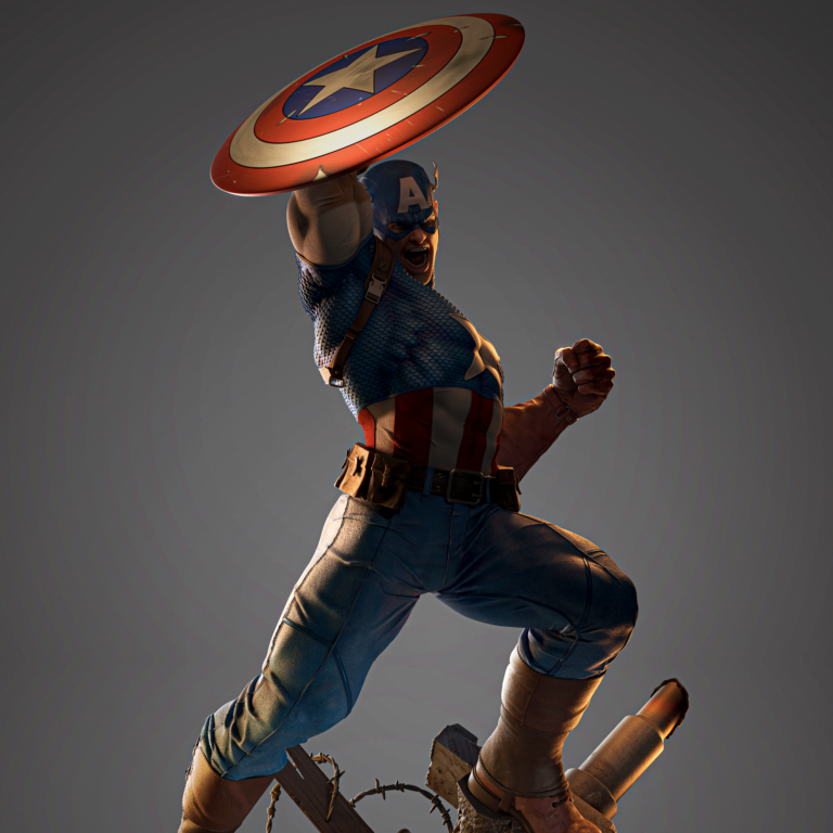 Capitán América - Marvel - STL Files
