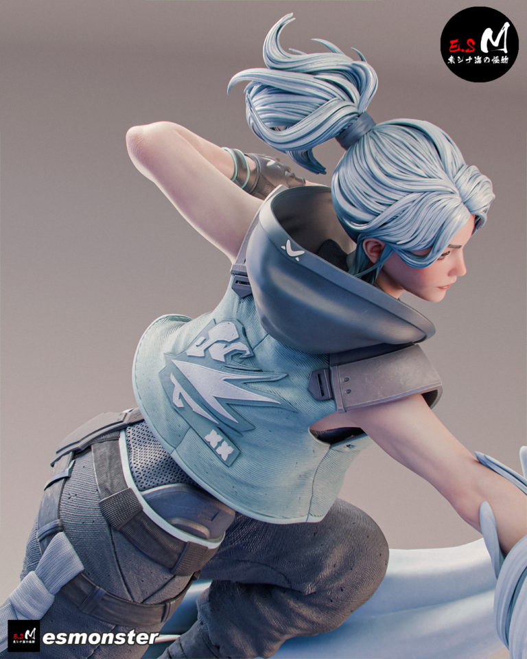 Jett - Valorant - STL Files - STL Forge