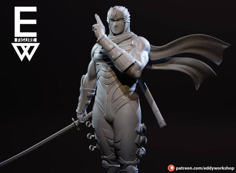 Ryu Hayabusa - Ninja Gaiden - STL Files