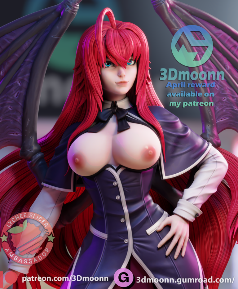 Rias + NSFW + Busto - High School DxD - STL Files