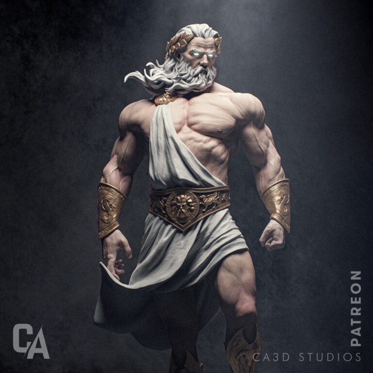 Zeus - Fantasy - STL Files - STL Forge