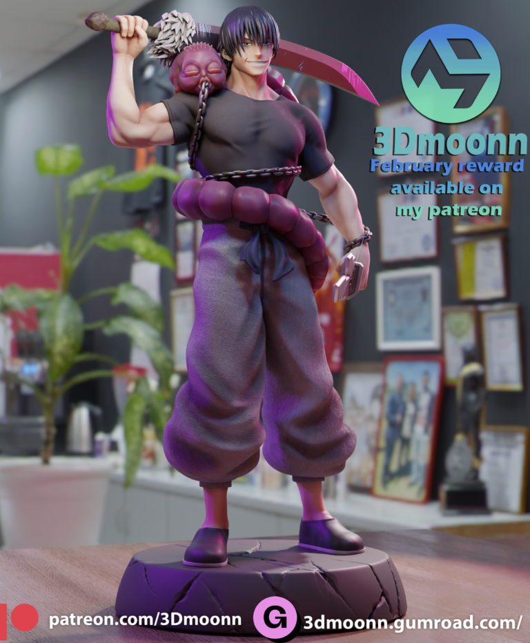 Toji Fushiguro - Jujutsu Kaisen - STL Files