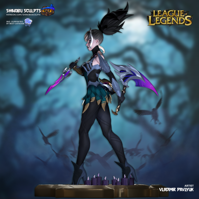 Akali Aquelarre - League of Legends - STL Files