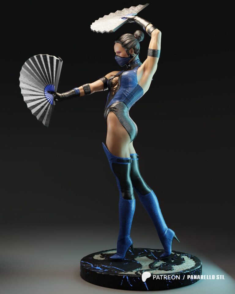 Kitana - Mortal Kombat - STL Files