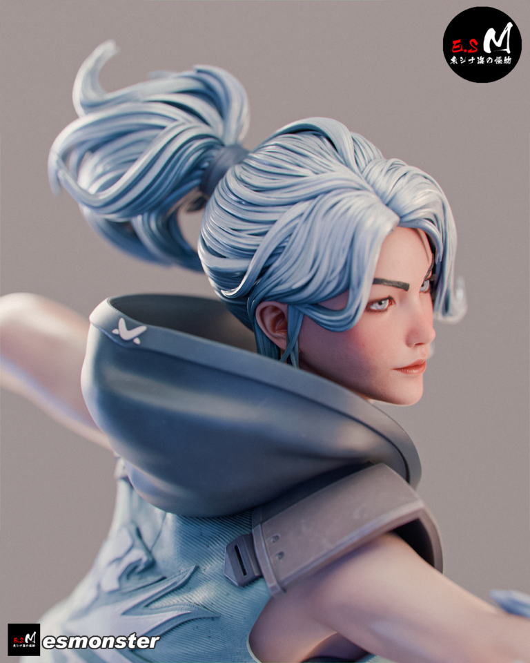Jett - Valorant - STL Files - STL Forge