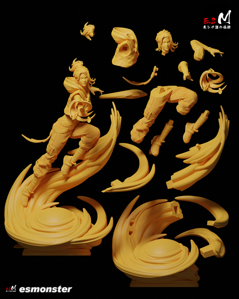 Jett - Valorant - STL Files - STL Forge