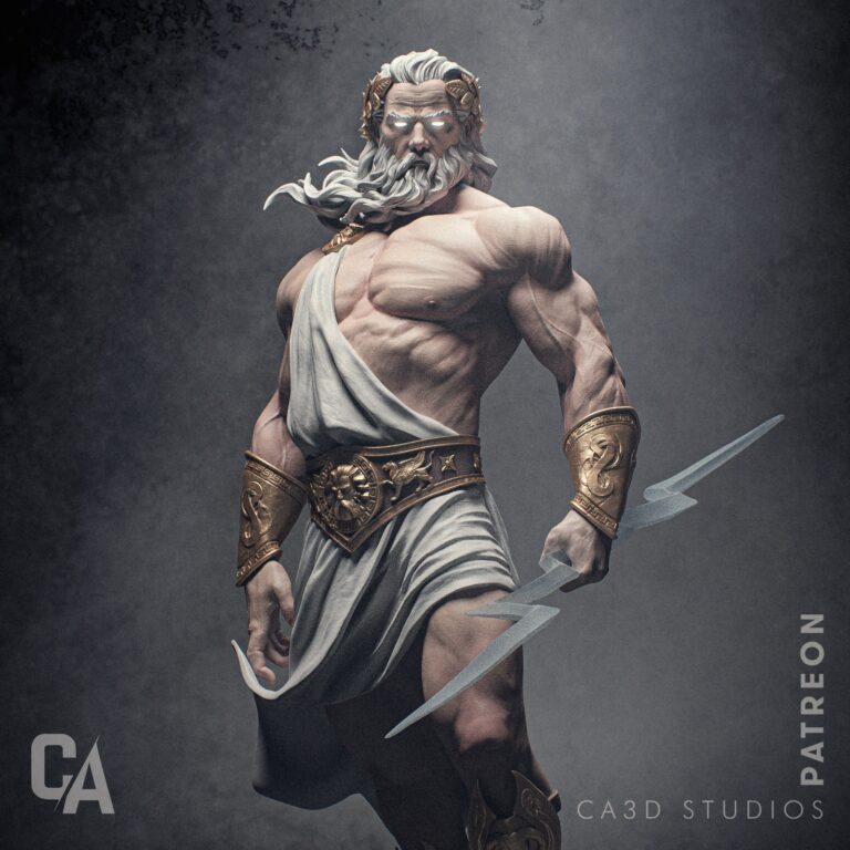 Zeus - Fantasy - STL Files - STL Forge