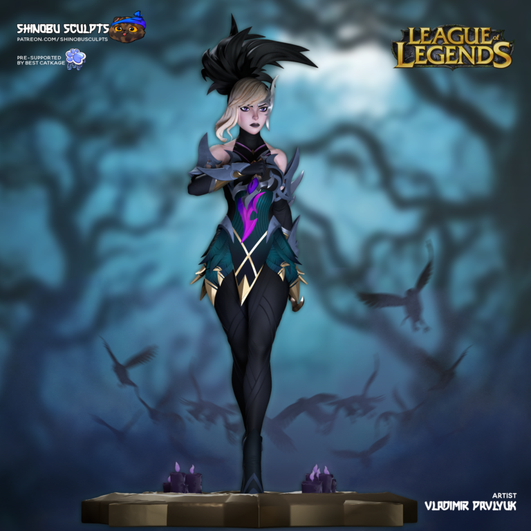 Akali Aquelarre - League of Legends - STL Files