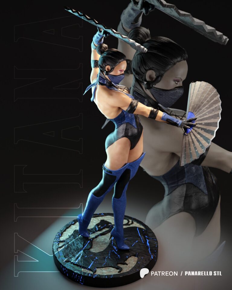 Kitana - Mortal Kombat - STL Files