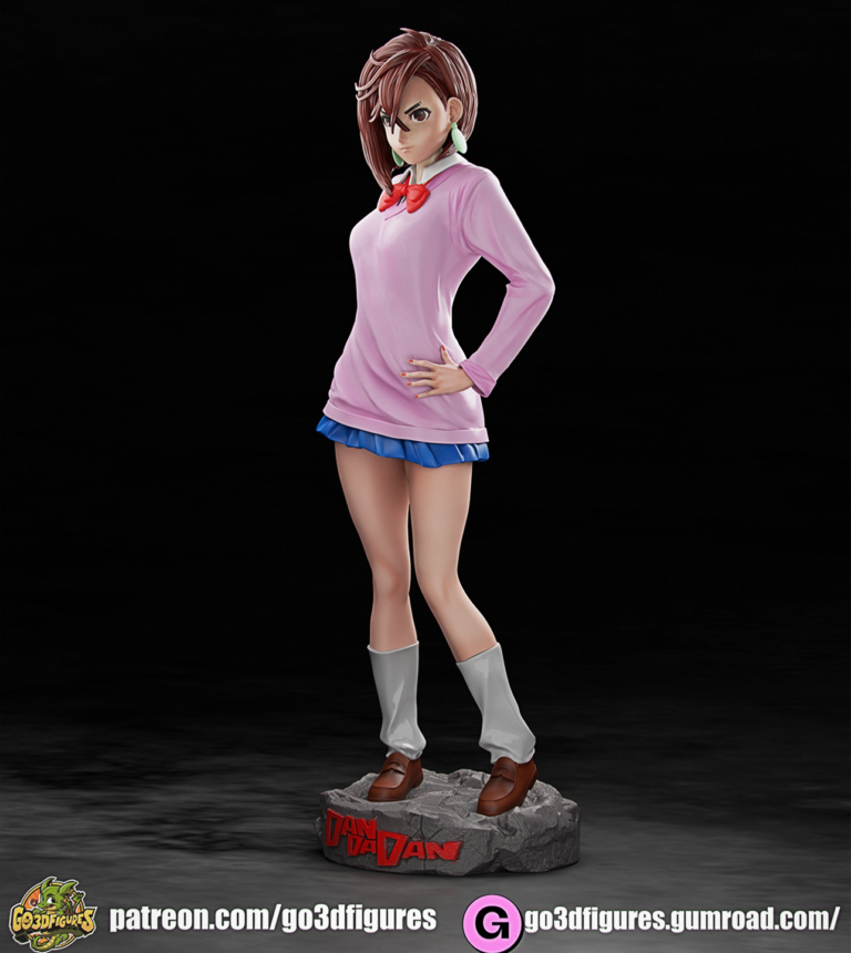 Momo Ayase 1 - Dandadan - STL Files - STL Forge