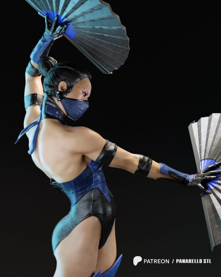 Kitana - Mortal Kombat - STL Files
