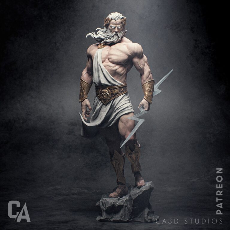 Zeus - Fantasy - STL Files - STL Forge