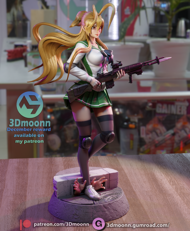 Rei Miyamoto + NSFW - Highschool of the Dead - STL Files