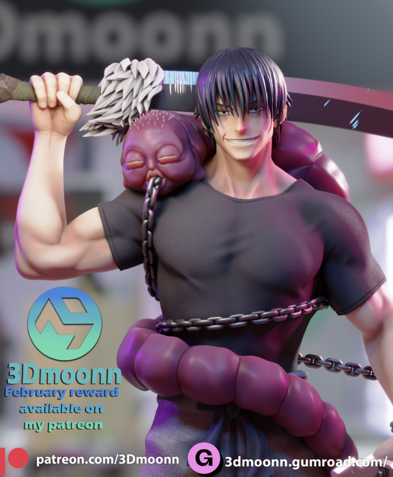Toji Fushiguro - Jujutsu Kaisen - STL Files