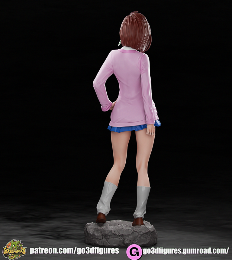 Momo Ayase 1 - Dandadan - STL Files - STL Forge
