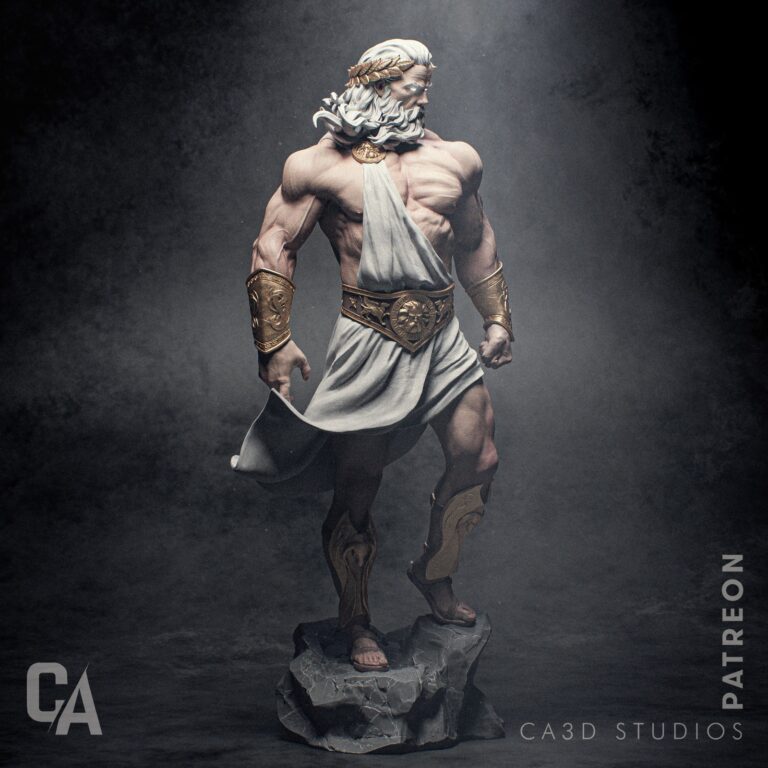 Zeus - Fantasy - STL Files - STL Forge