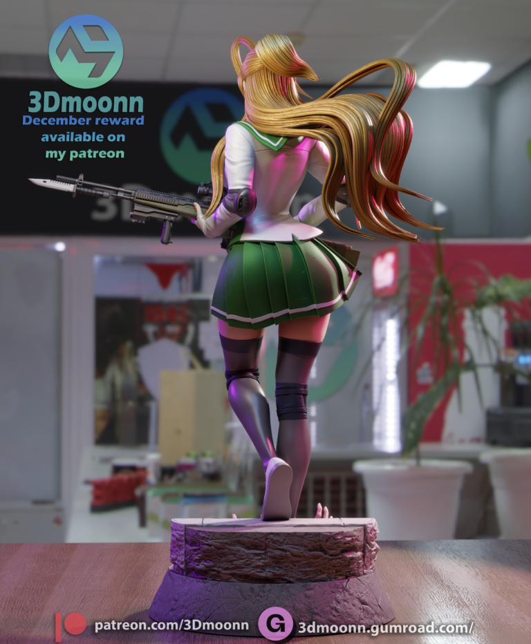 Rei Miyamoto + NSFW - Highschool of the Dead - STL Files