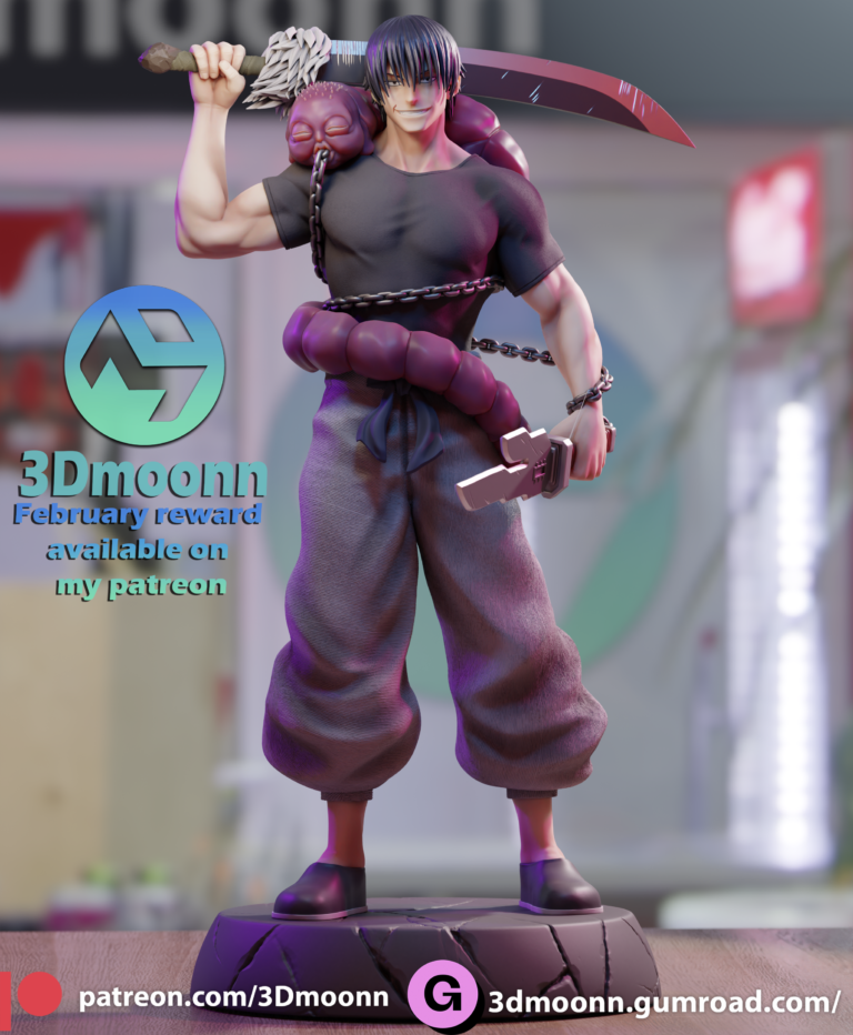 Toji Fushiguro - Jujutsu Kaisen - STL Files