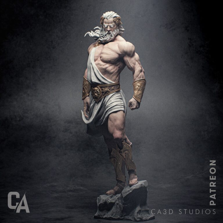 Zeus - Fantasy - STL Files - STL Forge
