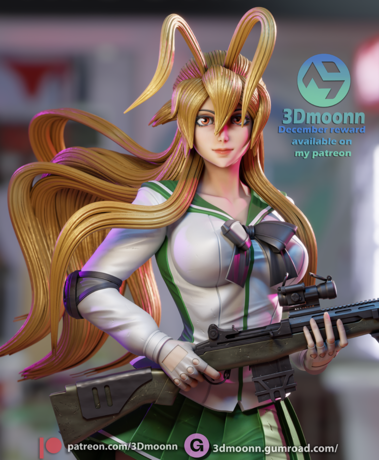 Rei Miyamoto + NSFW - Highschool of the Dead - STL Files