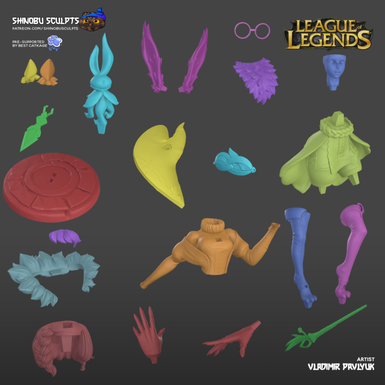 Aurora - League of Legends - STL Files - STL Forge