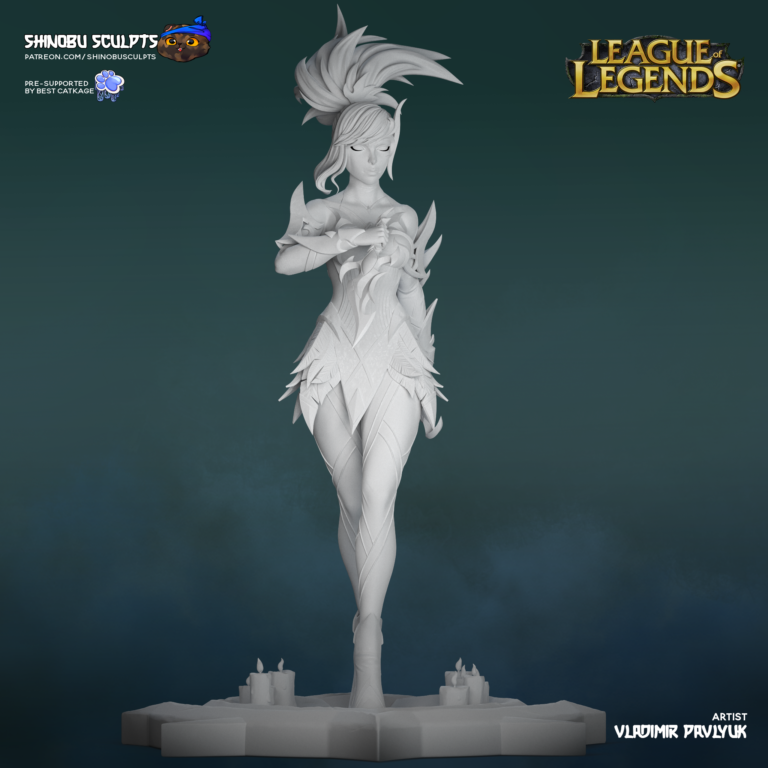 Akali Aquelarre - League of Legends - STL Files