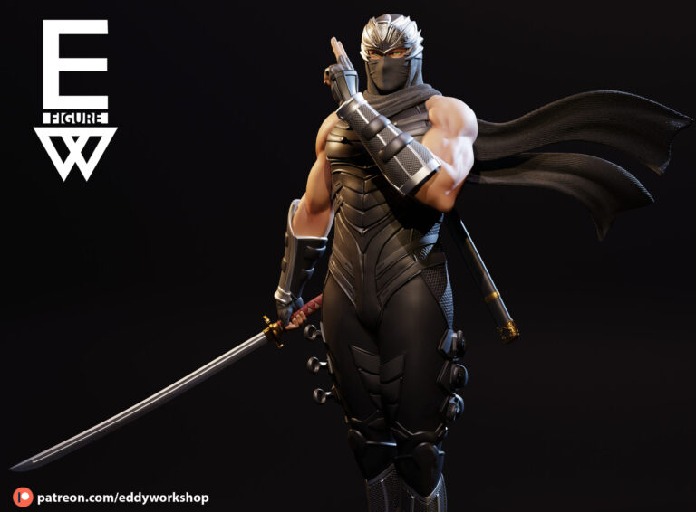 Ryu Hayabusa - Ninja Gaiden - STL Files