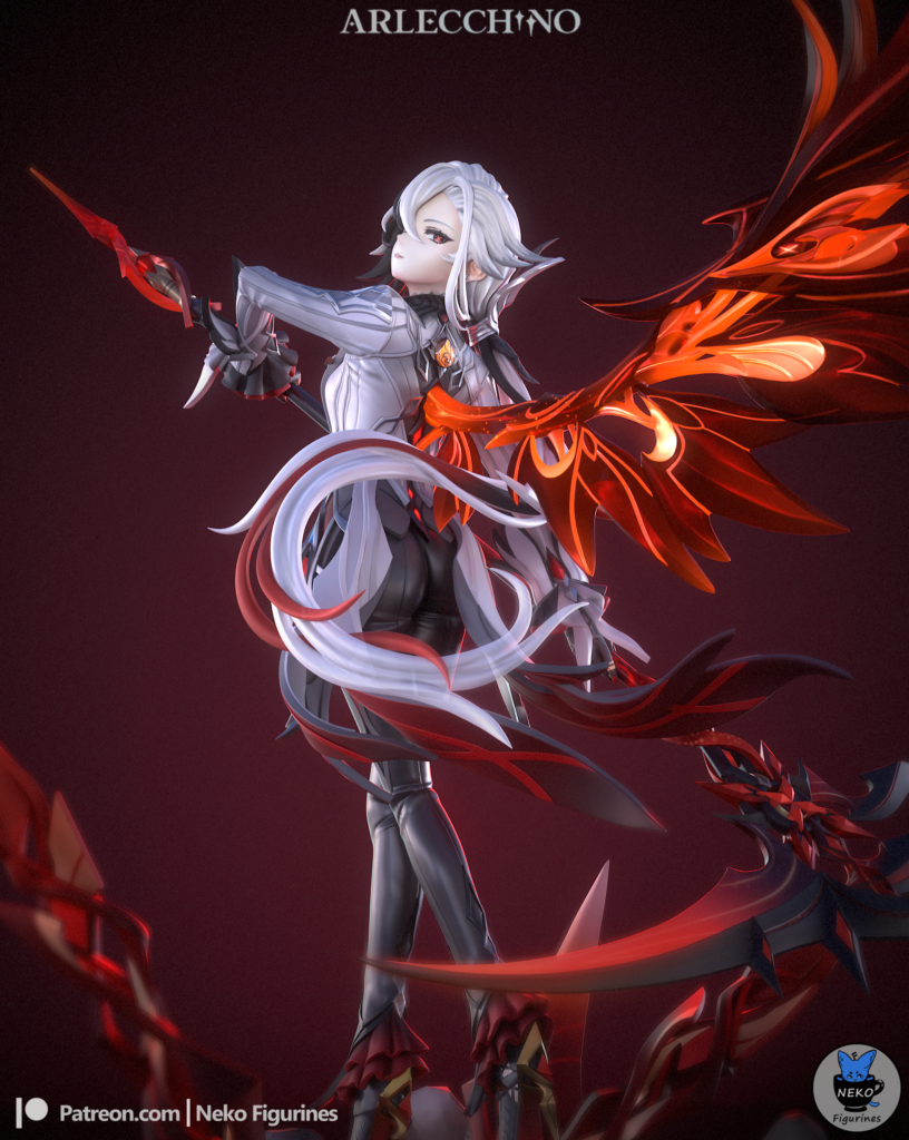 Arlecchino - Genshin Impact - STL Files