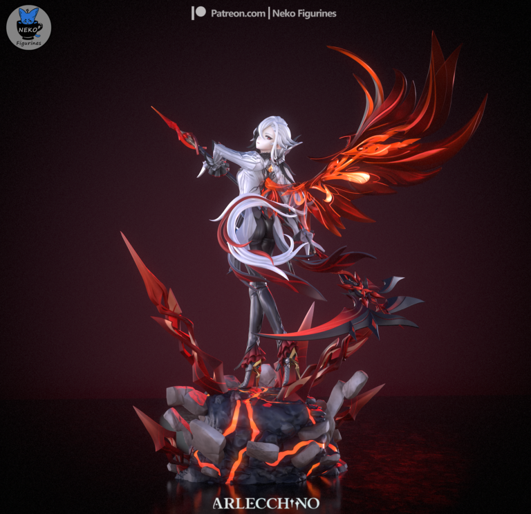 Arlecchino - Genshin Impact - STL Files