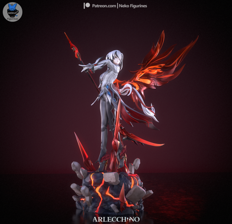 Arlecchino - Genshin Impact - STL Files