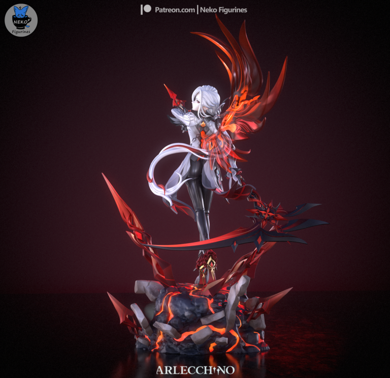 Arlecchino - Genshin Impact - STL Files