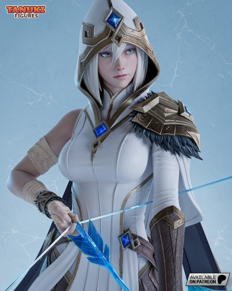 Ashe con Traje Blanco