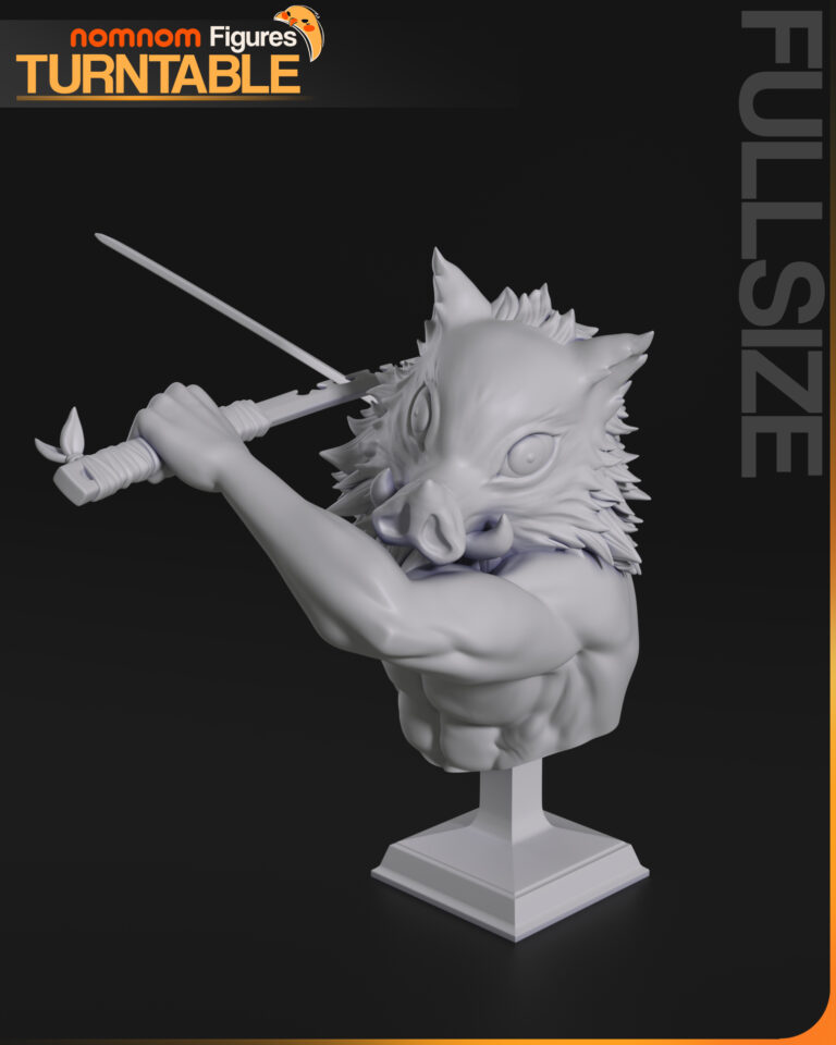 Inosuke Hashibara + Busto - Kimetsu no Yaiba - STL Files