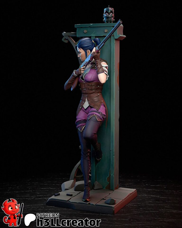Caitlyn Kiramman - League of Legends - STL Files - STL Forge
